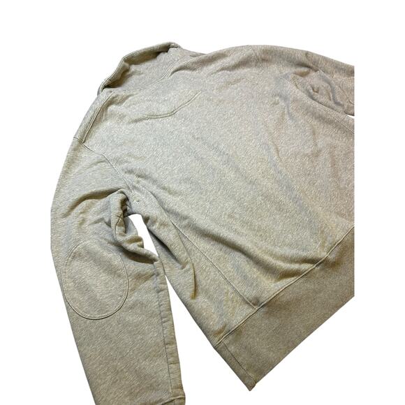 L.L. Bean Men’s Tan Heathered Shawl Collar Pullover Fleece Sweater – Size XXL - Picture 5 of 5